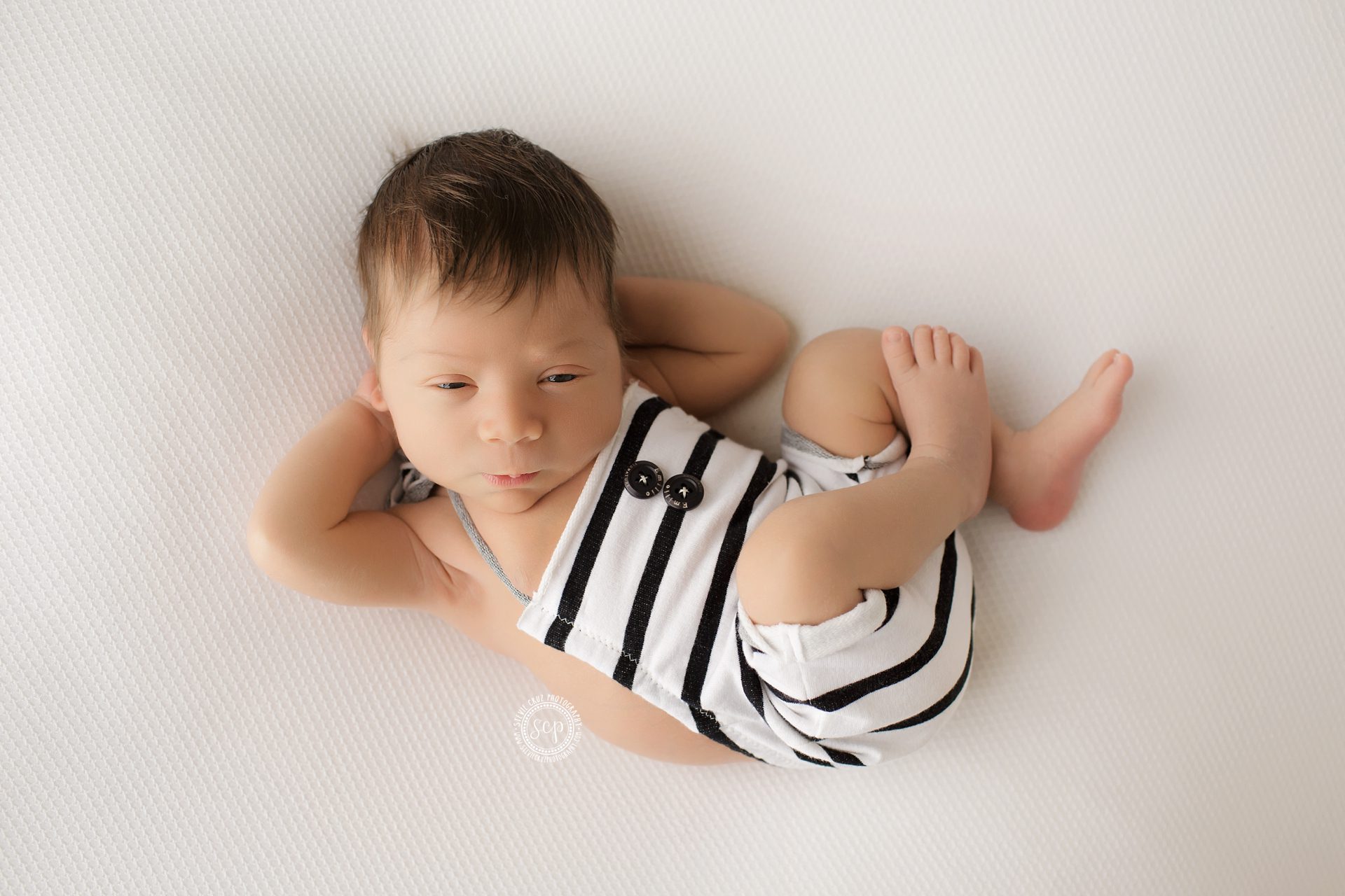 local newborn photographer in Orange county captures the most adorable baby boy