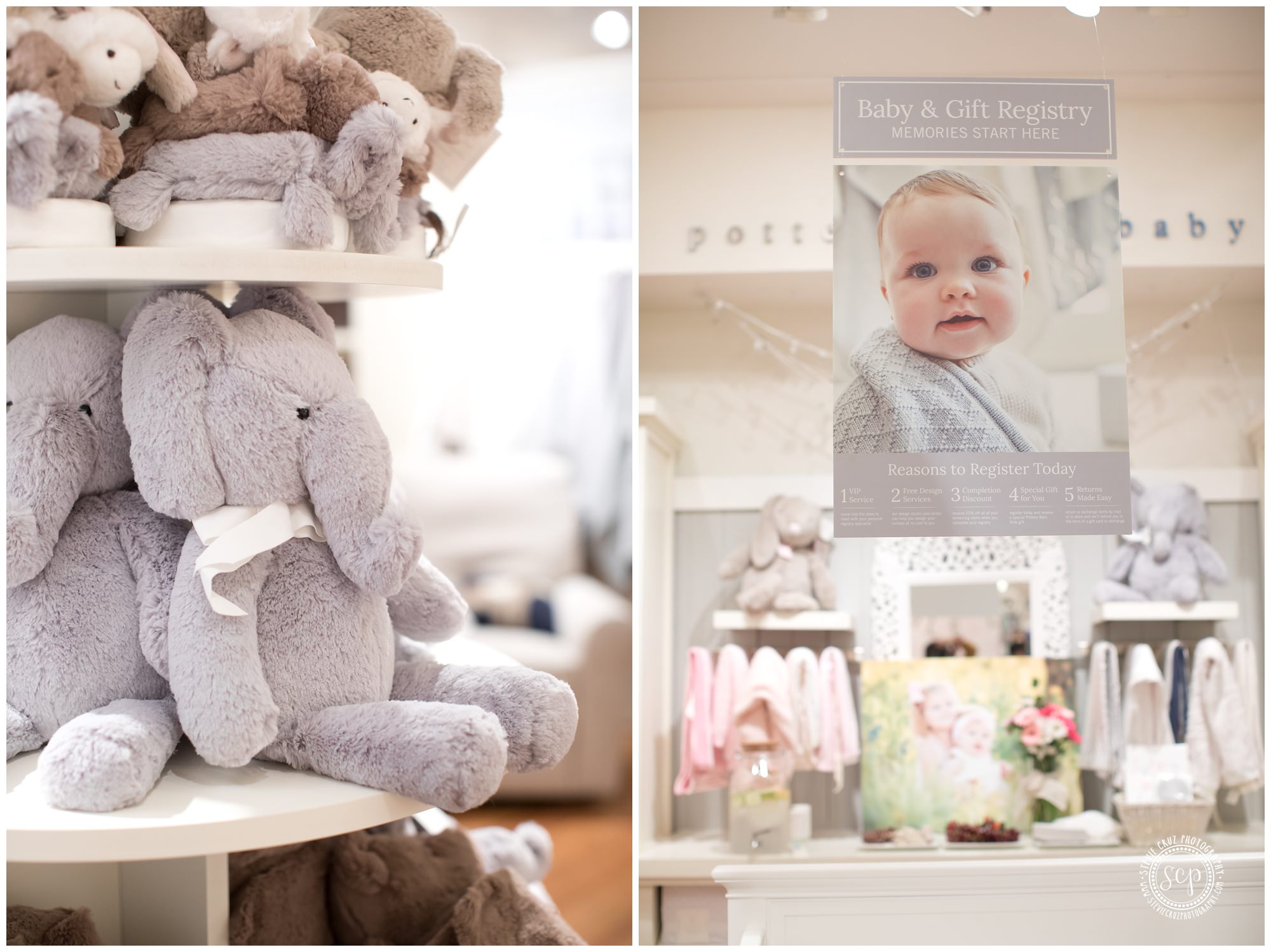 Pottery Barn Kids is a great place to register for baby gifts 